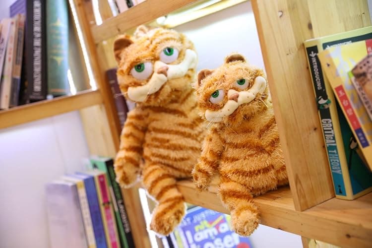 SYZI Fat Orange Plush Cat Toy - Soft Stuffed Animal for Kids - Ideal Christmas & Birthday Present - 11.8/17.7 Inches thumbnail 6
