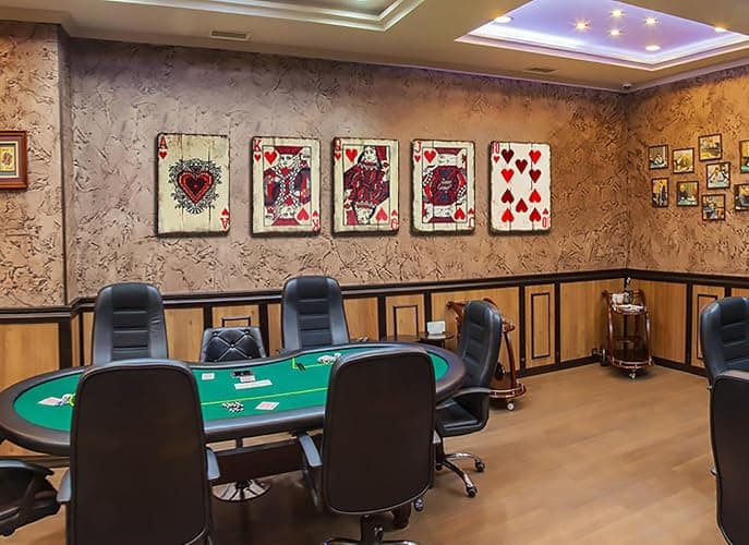 Vintage Poker Wall Decor Metal Sign Retro tin Sign Wall Decorative Signs for Man Cave Home Cafe Pub bar Shop 12x8 Inch Club 10 thumbnail 5