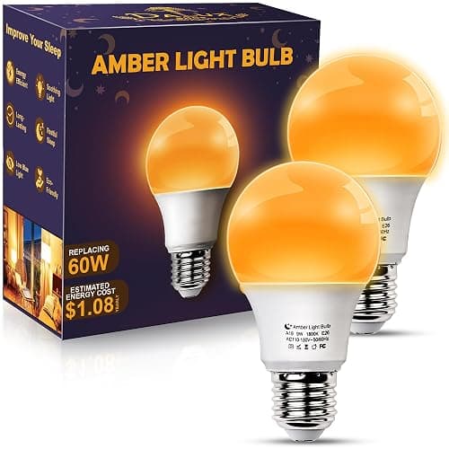 Amber Light Bulbs - Image 1