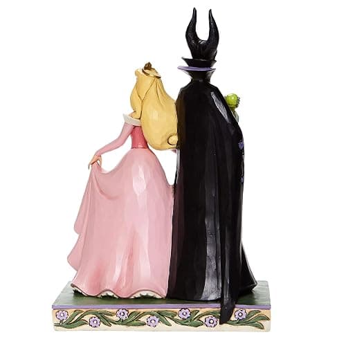 Enesco Disney Traditions by Jim Shore Sleeping Beauty Aurora and Maleficent Figurine, 9 Inch, Multicolor thumbnail 3
