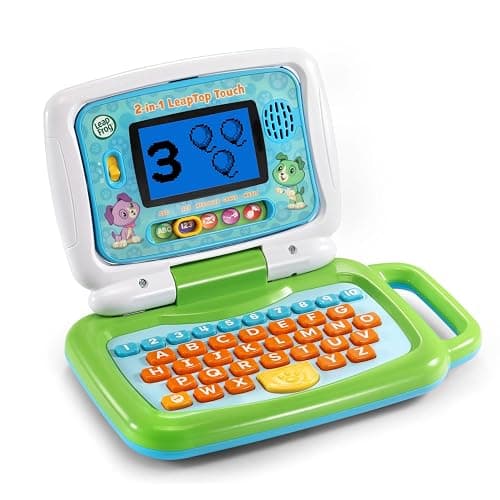 LeapFrog 2-in-1 LeapTop Touch, Green thumbnail 3