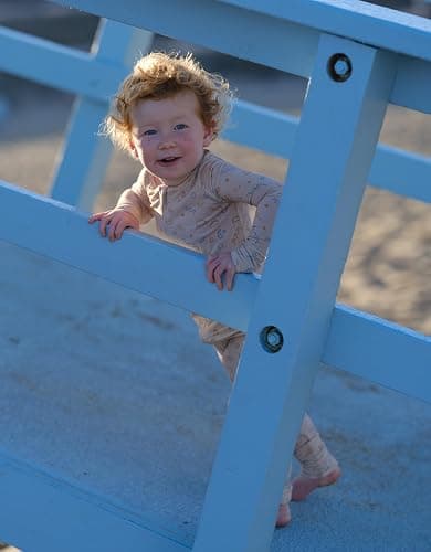 Organic Baby Bamboo Rompers with 11 Signature Prints - Infant Zipper Jumpsuits - 0-3 Months - Milestones thumbnail 6