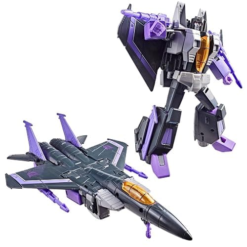 Transformers Studio Series The The Movie Skywarp Voyager Class 6.5-Inch Converting Action Figure, Robot Toys for Ages 8+ | Transformers Studio Series 7 Inch Action Figure Voyager Class (2026 Wave 2) - Skywarp - Image 1