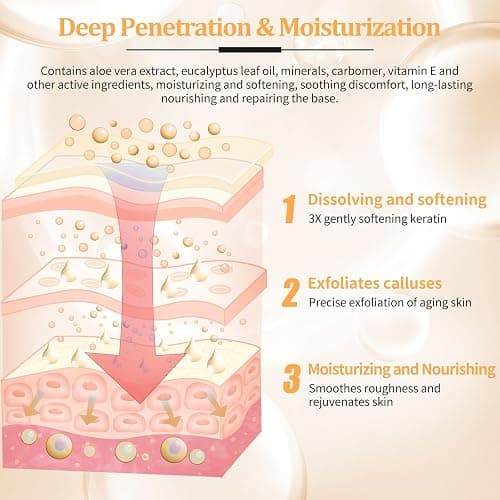 nbc BeautiLab Pedicure Kit Foot Soak Set: Bubble Salt, Sugar Scrub, Massage Mask, Massage Lotion in a Box, 4 Step Foot Spa Kit for Dry Feet,Tired Feet（3 Set Tropical Fruit) thumbnail 4