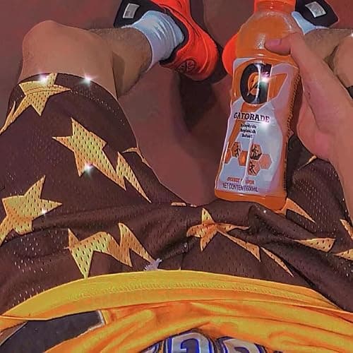 BOOMLEMON Mens Mesh Graphic Print Shorts Casual Workout Cool Shorts Gym Basketball Running Short Pants thumbnail 2
