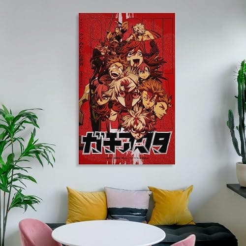 GACHIAKUTA Anime Poster (1) Canvas Wall Art Poster Decorative Bedroom Modern Home Print Picture Artworks Posters 16x24inch(40x60cm) thumbnail 6