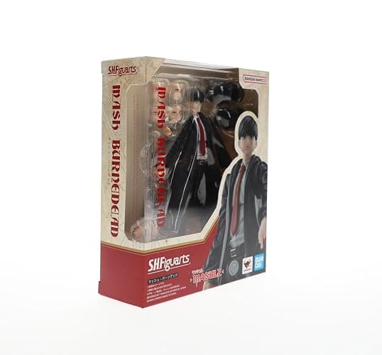 TAMASHII NATIONS - Mashle: Magic and Muscles - Mash Burnedead, Bandai Spirits S.H.Figuarts Action Figure | Mashle Magic and Muscles 6 Inch Action Figure S.H. Figuarts - Mash Burnedead thumbnail 4