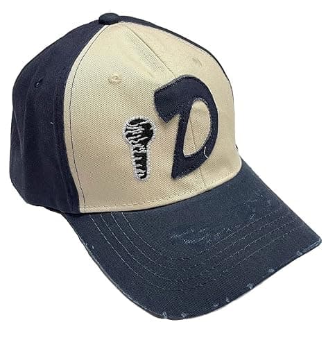 costumebase Clementine D Trucker Cap Weathered Baseball Aged Cap Hat Headgear Walking Dead Blue thumbnail 3