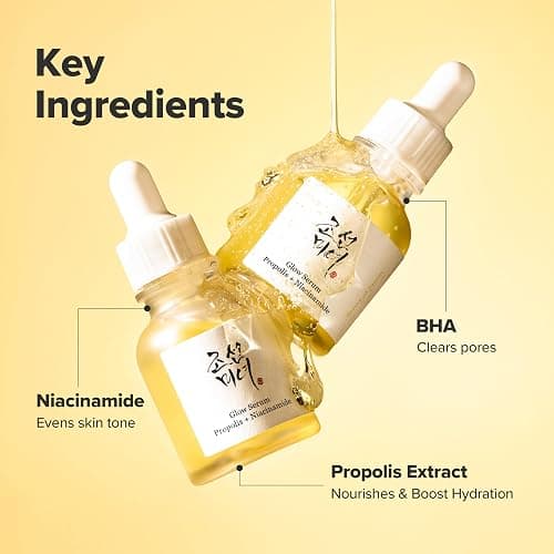 Beauty of Joseon Glow Serum Propolis and Niacinamide Hydrating Facial Soothing Moisturizer for Uneven Skin Tone Korean Skin Care 30ml 1 fl.oz thumbnail 5
