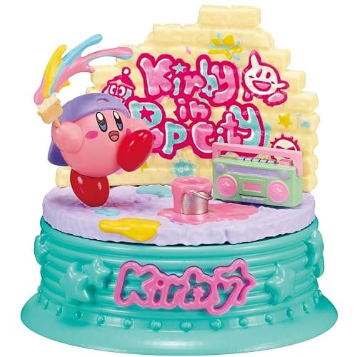 Re-Ment Kirby in Pop City Blind Box - Includes 1 of 6 Collectible Mini Figurines - Fun and Versatile Decoration thumbnail 5