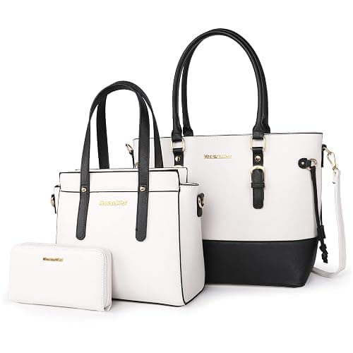 Montana West 3PCS Purses for Women Tote Bag and Wallet Set Shoulder Satchel Handbags - Image 1