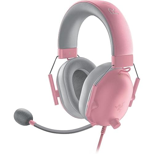 Razer BlackShark V2 X Xbox Gaming Headset: 50mm Drivers - Cardioid Mic - Lightweight - Comfortable Noise Isolating Earcups - for Xbox Series X, Series S, PS5, PC, Switch via 3.5mm Jack - Quartz Pink thumbnail 8