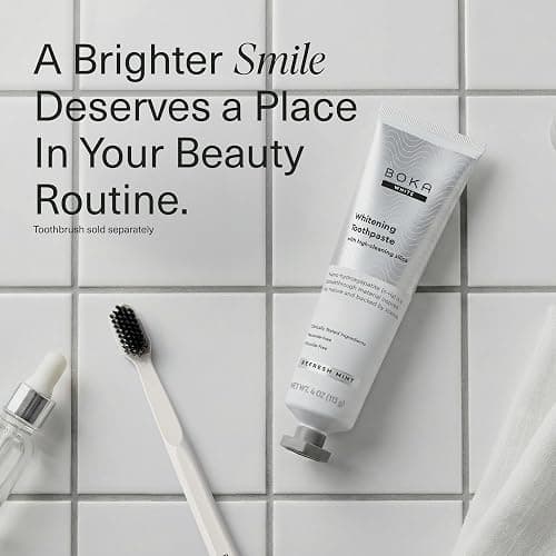 Boka Toothpaste - Fluoride Free Toothpaste, Nano Hydroxyapatite Toothpaste | Appropriate for Sensitive Teeth - Adult Oral Care - Clinically Tested - Whitening - 4 Oz, 1PK thumbnail 7