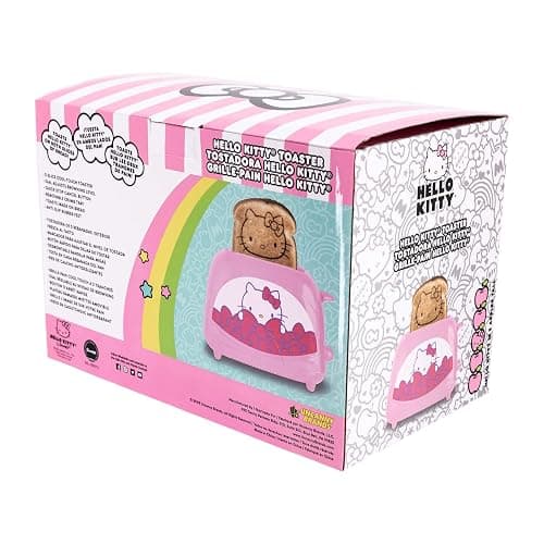 Uncanny Brands Hello Kitty Two-Slice Toaster- Toasts Your Favorite Kitty On Your Toast thumbnail 7