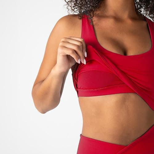 YITTY Active Women's UltraLuxe Built-in Bra Tank Top, Athleisure, 4-Way-Stretch thumbnail 4