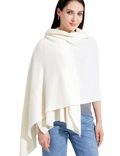 RYYOYY Soft Cashmere Blend Wrap Chic Scarf Stole for Women Wayfarer Travel Extra Large 87"x28" - Image 1