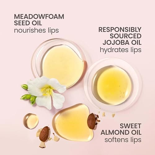 Burt's Bees Lip Oil Clear Day, Instant Hydration, Nourishes and Softens Lips, Tint Free, High Shine Finish, Responsibly Sourced Jojoba Oil, Non Sticky, Wand Applicator, 0.15 Ounce thumbnail 8