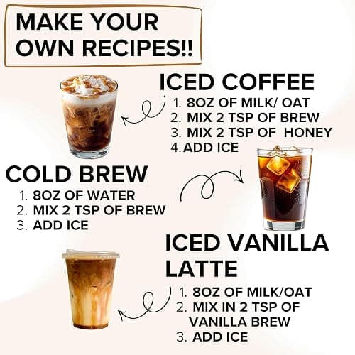 COBA Premium Coffee Concentrate: Bold & Extra Strong Kick - 20x Cups | Instant Cold Brew/ Hot Coffee in Seconds | Specialty, Fair Trade, Organic, Medium Roast, Dairy Free | 2 TEASPOONS/Cup | Rich Flavor (8 Fl Oz (Pack of 1), Original) thumbnail 5