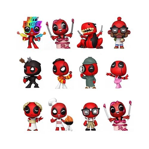 Funko Mystery Mini: Marvel Deadpool 30th - 1 Of 12 to Collect - Styles Vary - Collectable Vinyl Figure - Gift Idea - Official Merchandise - Toys for Kids & Adults - Comic Books Fans and Display thumbnail 2