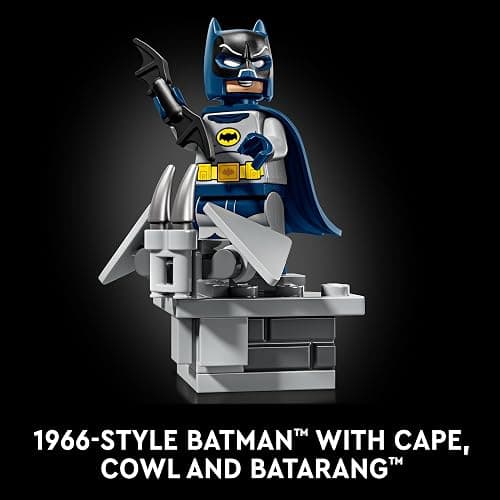 LEGO DC Batman: The Classic TV Series Batmobile, DC Collectible Car, Building Set Inspired by The 1966 Television Show’s Classic Batmobile, Creative DC Gift for Adults and Super Hero Fans, 76328 thumbnail 5