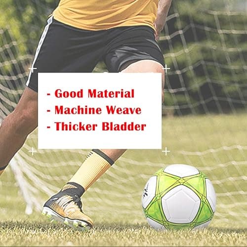 AYANICA Soccer Ball Size 3,4,5 Soft PU for Practice Training Gift Boys Girls Kid Come with Pump and Needle thumbnail 6
