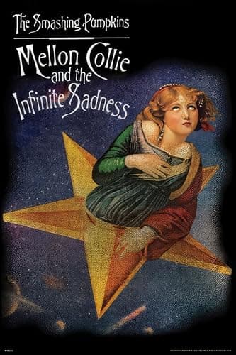 The Smashing Pumpkins - Music Poster (Mellon Collie And The Infinite Sadness - Album Cover) (Size: 24" x 36") (Unframed Poster) - Image 1