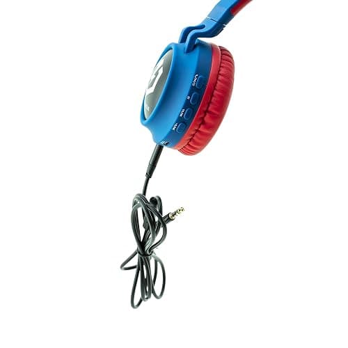 Headphones for Kids, PowerLocus Bluetooth Headphones, Kid Headphone Over-Ear with LED Lights, Foldable Headphones with Microphone,Volume Limited, Wireless and Wired Headphone for Phones,Tablets,PC,TV thumbnail 9