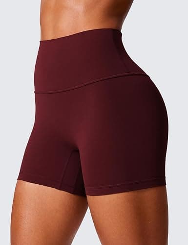 CRZ YOGA Secretsculpt Womens Butterlift High Waist Scrunch Butt Biker Shorts 4 Inches - No Front Seam Workout Gym Booty thumbnail 2