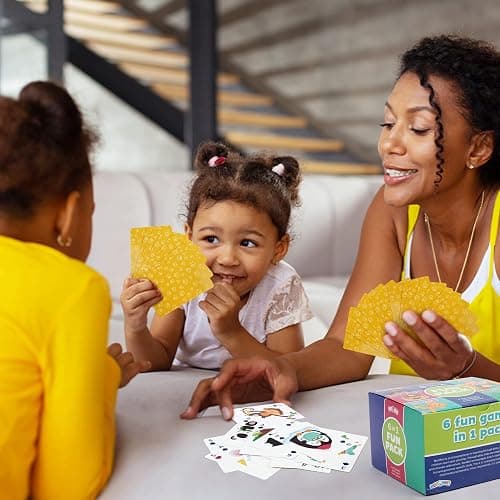 LotFancy Card Games for Kids, 6 Decks, Go Fish, Old Maid, Crazy Eights, Memory Match, Slap Jack, Animal Playing Cards, Easter Basket Stuffers, Stocking Stuffers, Birthday Gifts thumbnail 7