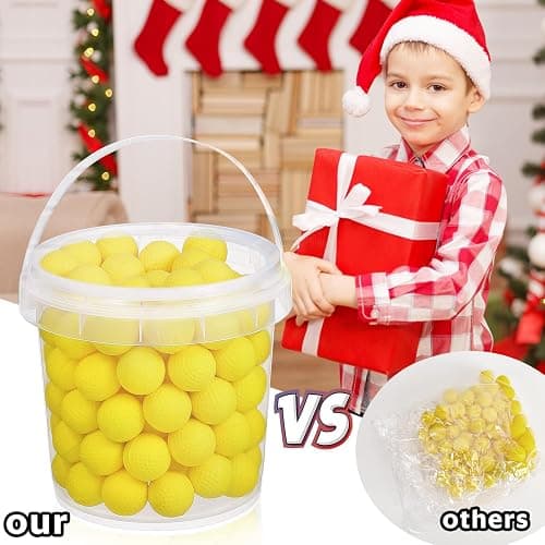100 Rounds Refill Balls Ammo Compatible with Nerf Rival Gun, TiopLior Foam Bullet Ball Replacement Refill Pack Fit for Rival(HIR, High-Impact Rounds) thumbnail 6