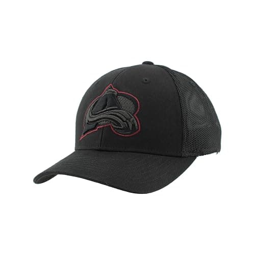 ZHATS NHL Unisex-Adult NHL Officially Licensed Adjustable Snapback Hat Dakota Element Black - Image 1