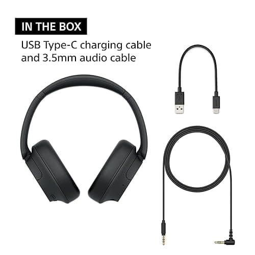 Sony WH-CH720N Noise Canceling Wireless Headphones Bluetooth Over The Ear Headset with Microphone and Alexa Built-in, White New thumbnail 7