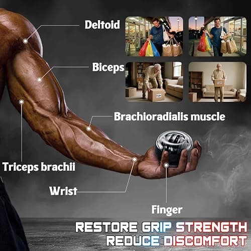 Torqueball, Boost grip strength, Dynamic resistance, Improve stability, Track progress, Compact & portable, Torque Ball Official thumbnail 4