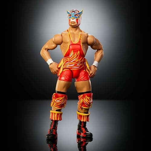 Mattel WWE Elite El Grande Americano Action Figure & Accessories | Series #126 Set, 6-inch Collectible El Grande Americano with 25 Articulation Points & Swappable Hands​ thumbnail 4