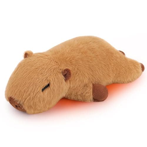 Capybara Stuffed Animal Plush Pillow Toys for Kids and Adults-1.8lb Cuddly Soft Cute Body Pillow Stuffed Animals Bedtime Birthday Gift for Women Kids - Image 1