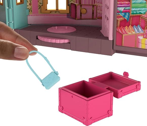 Mattel Universal Pictures’ Wicked So Popular Dorm Small Doll Playset with 3 Play Spaces & 9 Accessories, Inspired by The Movie thumbnail 5
