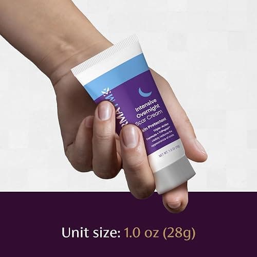 Mederma PM Intensive Overnight Scar Cream, Works with Skin's Nighttime Regenerative Activity, Clinically Shown to Make Scars Smaller and Less Visible, 1.0 Oz (28g) thumbnail 3