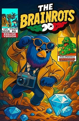 The Brainrots #0 - Italian Brainrot Comics: Includes 5 Mini Stories + Games & Extra Features - First Appearance of Gommosoup - Image 1