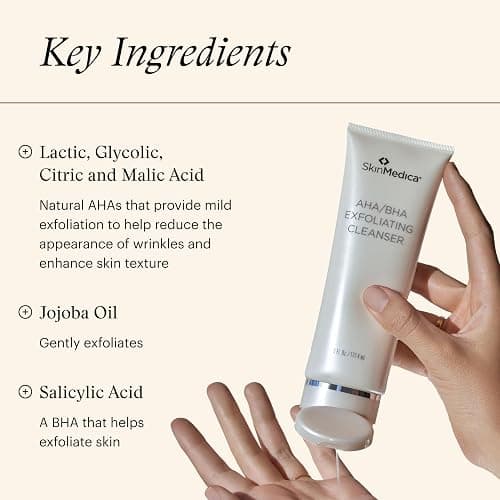 Skin Medica Cleanse Aha/Bha Exfoliating Cleanser, 6 ounces thumbnail 4
