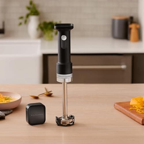 KitchenAid Go Cordless Hand Blender - battery included, KHBRV71, Black Matte thumbnail 2