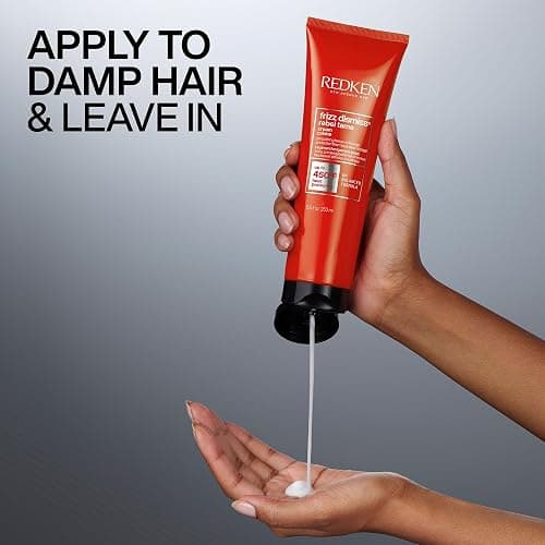 Redken Frizz Dismiss Rebel Tame Heat Protective Leave-In Cream For Frizzy Hair - Protects Hair Against Frizz thumbnail 5