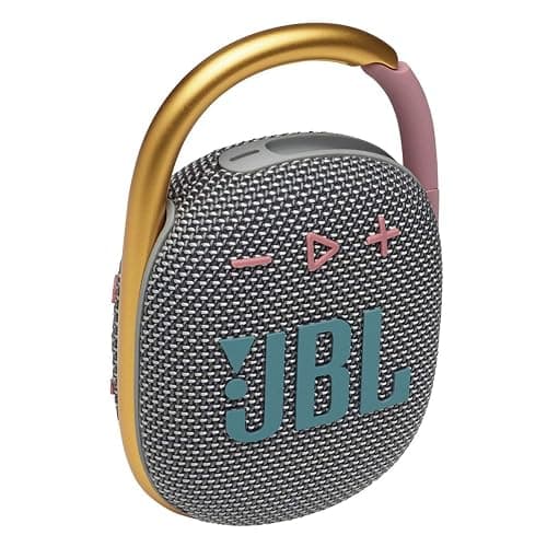 JBL Clip 4 - Portable Mini Bluetooth Speaker, big audio and punchy bass, integrated carabiner, IP67 waterproof and dustproof, 10 hours of playtime, speaker for home, outdoor and travel (Grey) thumbnail 3