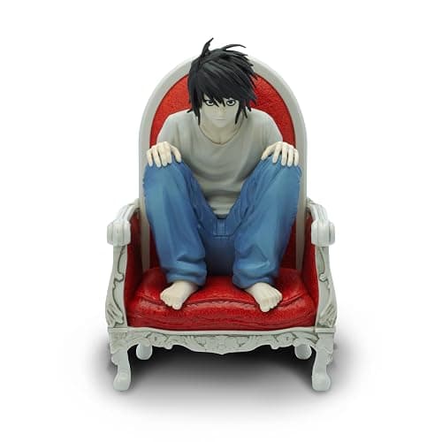 ABYSTYLE Studio Death Note Detective L SFC Collectible PVC Figure 5.5" Tall Statue Anime Manga Figurine Home Room Office Décor Gift thumbnail 3