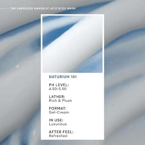 Naturium The Energizer Body Wash, Cooling & Refreshing Formula with Mandelic Acid, Deeply Cleanses & Neutralizes Body Odor, 16.9 oz thumbnail 2