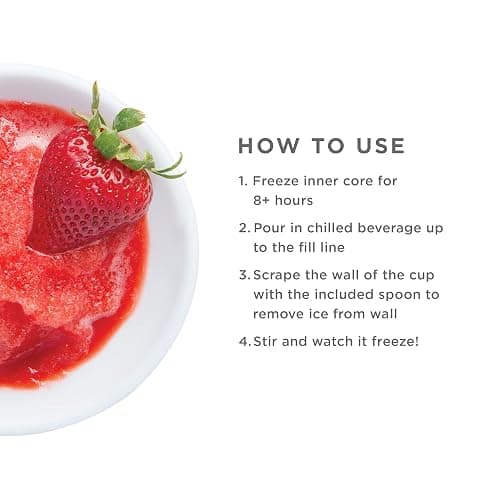 ZOKU Original Slush and Shake Maker, Slushy Cup for Quick Frozen Homemade Single-Serving Slushies, Fruit Smoothies, and Milkshakes in Minutes, BPA-free, Unicorn thumbnail 6