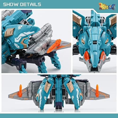 52TOYS BEASTBOX BB-40ZE Zephyr Deformation Toys Action Figure, Converting Toys in Mecha and Cube, Perfect Birthday Party Gift for Teens and Adults thumbnail 6