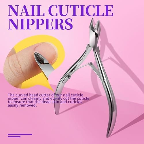 FANDAMEI Nail Buffer Kit, 10 PCS Nail Buffer Block with Different Grit, Nail Buffers, Nail Buffing Block, Buffer Nail File, Cuticle Trimmer, Nail Care Tool Kit, Nail Tools, Nail Kit, Manicure Tools thumbnail 4