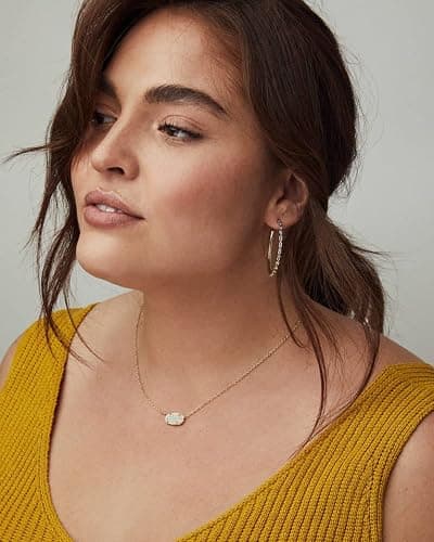 Kendra Scott Elisa Pendant Necklace for Women, Fashion Jewelry, 14k Gold-Plated thumbnail 3
