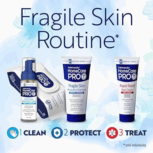 Welmedix No Rinse Cleansing Foam - Rinse Free & Waterless Body Wash | 3-in-1 Shampoo & Foaming Cleanser - Hospital Grade & pH Balanced - Gentle on Sensitive Skin - 5oz thumbnail 5