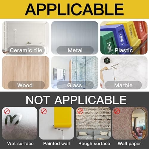 Double Sided Mounting Tape,1.2" x 200",Heavy Duty Removable Nano Adhesive Tape for Walls,Adhesive Strips Strong Sticky Gel Grip Tape,Transparent Poster Tape Wall Tape for Picture Carpet Decoration thumbnail 6